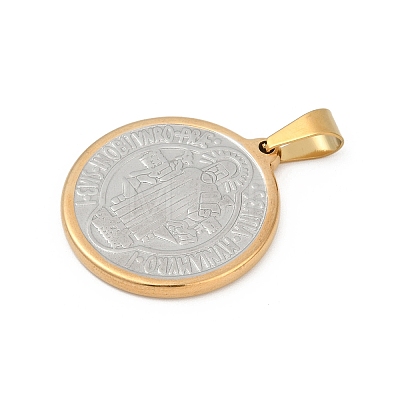 PVD Vacuum Plating 304 Stainless Steel Pendants X-STAS-A053-24C-PG-1