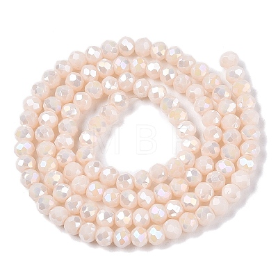 Electroplate Glass Beads Strands LS-EGLA-A044-P3mm-B05-1