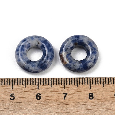 Natural Blue Spot Jasper Pendants G-G202-07A-1