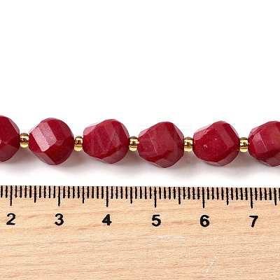 Natural Quartz Dyed Beads Strands G-U023-A02-07-1