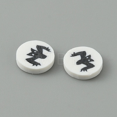 Halloween Handmade Polymer Clay Cabochons CLAY-CJC0014-08B-1