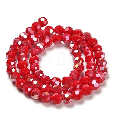 Opaque Glass Beads Stands EGLA-A035-P8mm-B16-1