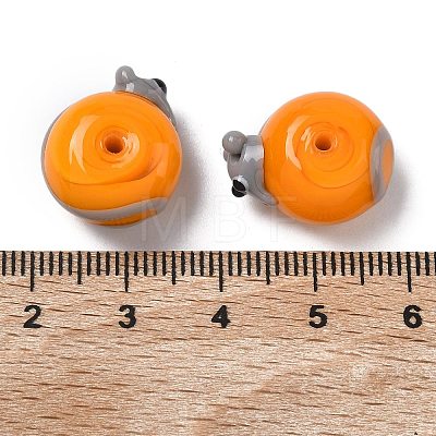 Handmade Lampwork Enamel Beads LS-LAMP-Z020-06B-1
