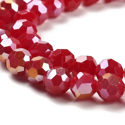 Opaque Glass Beads Stands LS-EGLA-A035-P6mm-B16-1