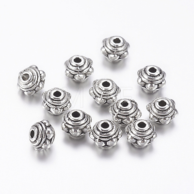 Tibetan Style Alloy Spacer Beads LS-LF1017Y-NF-1
