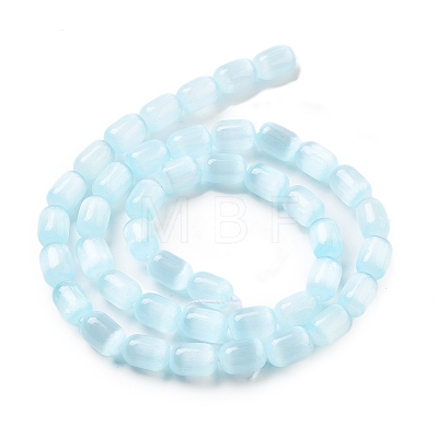 Natural Selenite Beads Strands G-F750-B-03-1