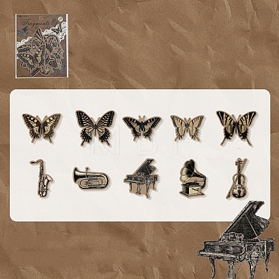 Butterfly Scrapbooking Supplies for Journaling PW-WG54636-04-1