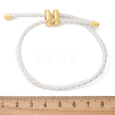 Leather Braided Cord Bracelets BJEW-G675-06G-06-1