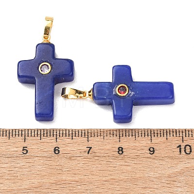 Dyed Natural White Jade Pendants G-B180-01G-12-1