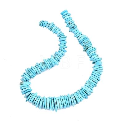 Natural Howlite Beads Strands G-A302-A01-02-1