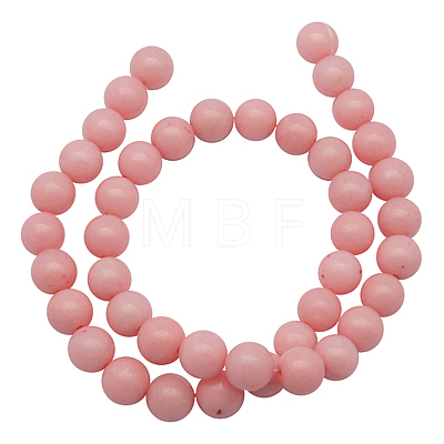 Natural Mashan Jade Beads Strands X-DJAD-12D-02-1