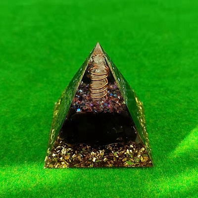 Orgonite Pyramid Resin Energy Generators PW-WG79890-01-1