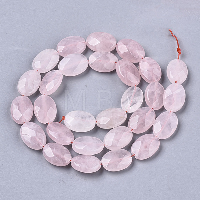 Natural Rose Quartz Beads Strands G-N0325-09A-01-1