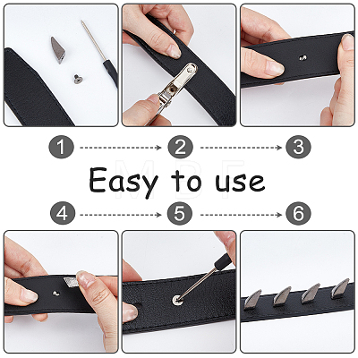 30Bags Alloy Decorative Rivets FIND-GF0009-69B-B-1