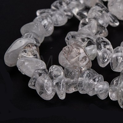 Natural Quartz Crystal Beads Strands G-F703-03-1