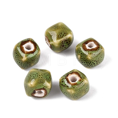 Vintage Handmade Porcelain Beads PORC-N013-18-11-1