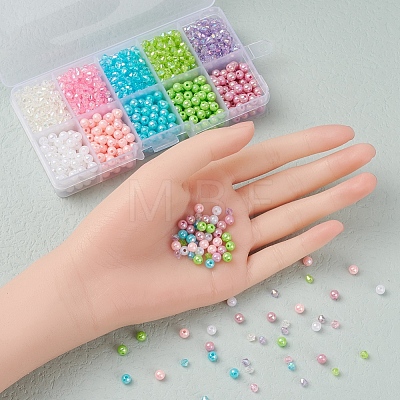 Acrylic Beads Kits SACR-YW0001-38-1
