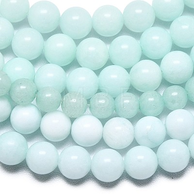 Natural Malaysia Jade Beads Strands G-L645-A01-6mm-31-1