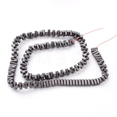 Non-magnetic Synthetic Hematite Beads Strands X-G-A140-24-1