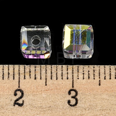 Electroplate Glass Beads EGLA-Z004-04A-10-1