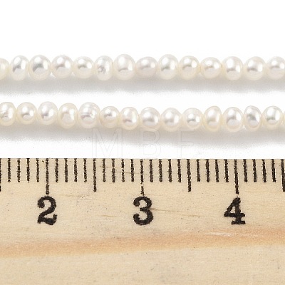 Natural Cultured Freshwater Pearl Beads Strands PEAR-C003-04B-1