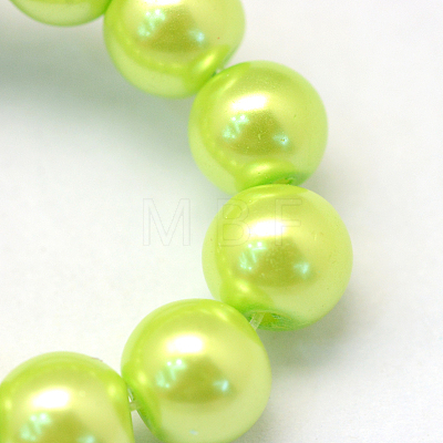 Baking Painted Glass Pearl Bead Strands HY-Q003-3mm-66-1