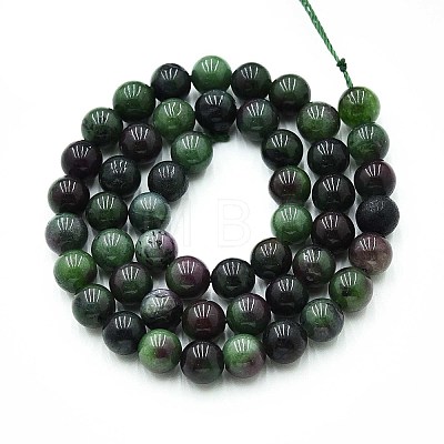 Natural Quartz Beads Strands G-N355-8mm-58-1