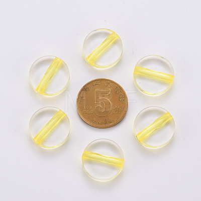 Transparent Acrylic Beads TACR-S154-09A-81-1