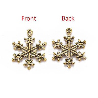 Zinc Tibetan Style Alloy Pendants X-TIBEP-12740-AG-LF-1