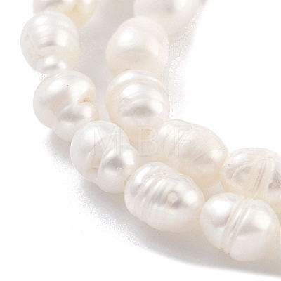 Natural Cultured Freshwater Pearl Beads Strands PEAR-P062-03A-1