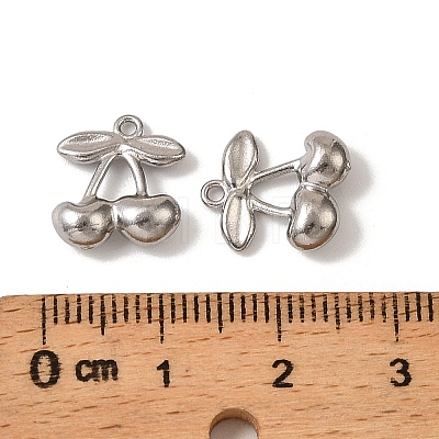 304 Stainless Steel Charms STAS-C136-01A-P-1