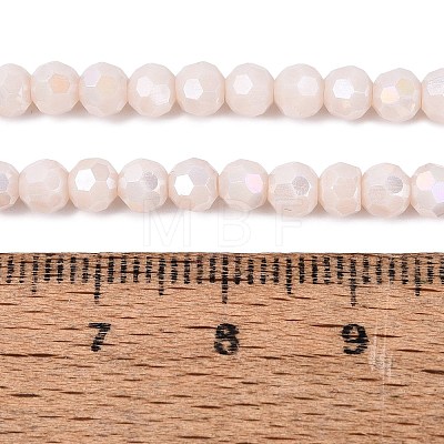 Opaque Glass Beads Stands EGLA-A035-P4mm-B05-1