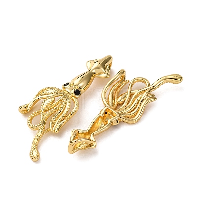 Brass Pave Cubic Zirconia Pendants X-KK-A271-01B-G-1