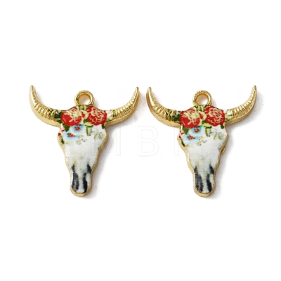 Zinc Alloy Enamel Pendants ENAM-TAC0002-48D-1