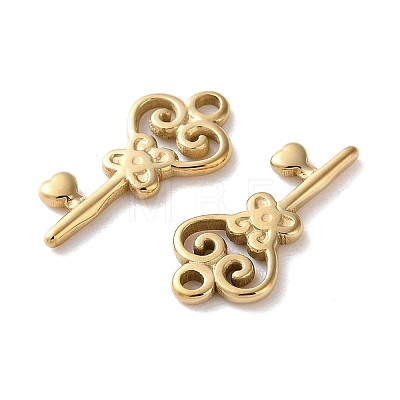 304 Stainless Steel Pendants STAS-L022-555G-1