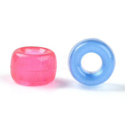 Transparent Luminous Acrylic Beads OACR-N137-33-1