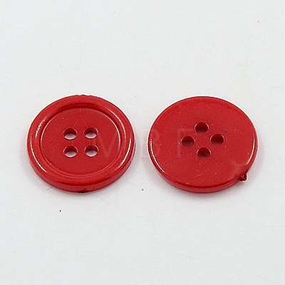 Acrylic Sewing Buttons BUTT-E076-B-07-1