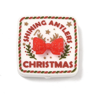Christmas Silicone Beads SIL-C011-02E-1