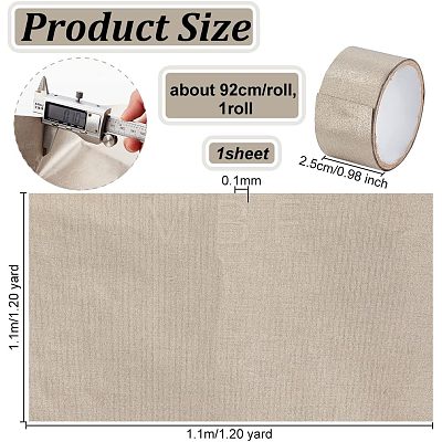 Olycraft 2 Style EMF Protection Fabric DIY-OC0004-25-1