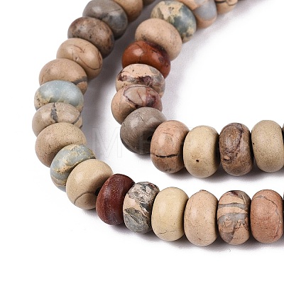 Natural Shoushan Stone Beads Strands G-N367-02A-09-1