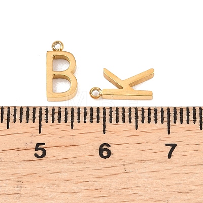 304 Stainless Steel Pendants STAS-H257-01G-1
