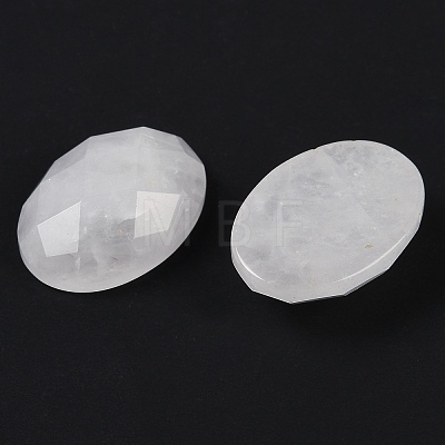 Natural Quartz Crystal Cabochons G-G760-A20-1