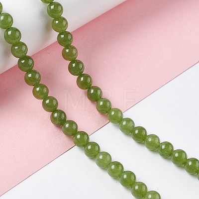 Natural Jade Beads Strands G-I334-06A-1