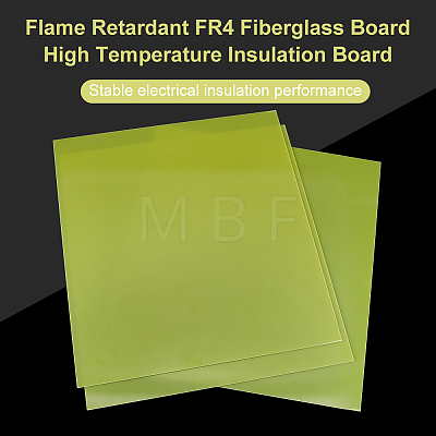 Rectangle FR-4 Fiberglass Sheet AJEW-WH0505-17A-01-1