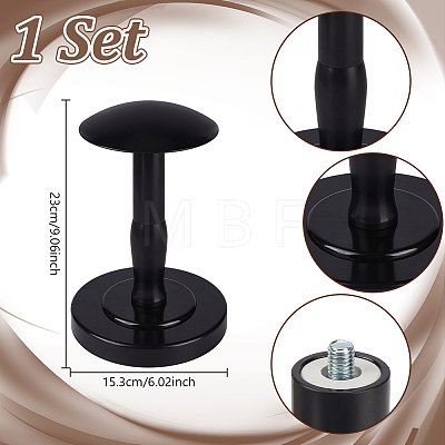 Plastic Dome Shaped Stem Hat Rack ODIS-WH0331-48B-01-1