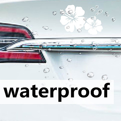 4Pcs 4 Styles PET Waterproof Self-adhesive Car Stickers DIY-WH0308-225A-013-1