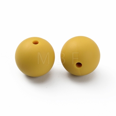 Silicone Beads SIL-WH0012-001M-1