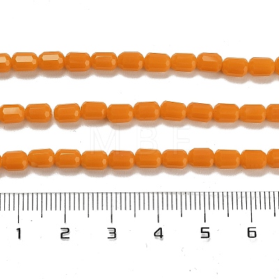 Opaque Glass Beads Strands GLAA-G112-04L-1