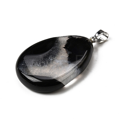 Natural Agate(Dyed & Heated) Pendants G-F820-14P-21-1