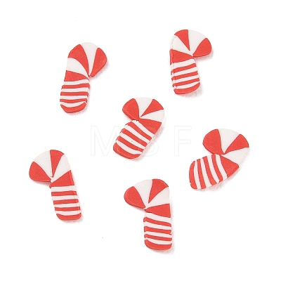 Christmas Handmade Polymer Clay Cabochons PY-CBA2910-01C-1